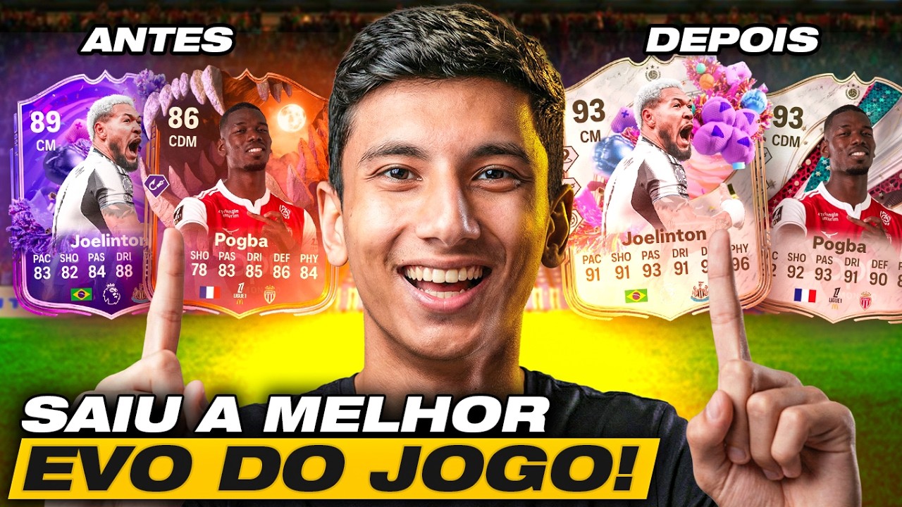 SAIU A MELHOR EVO DO JOGO! 93 de over pro seu meio campo