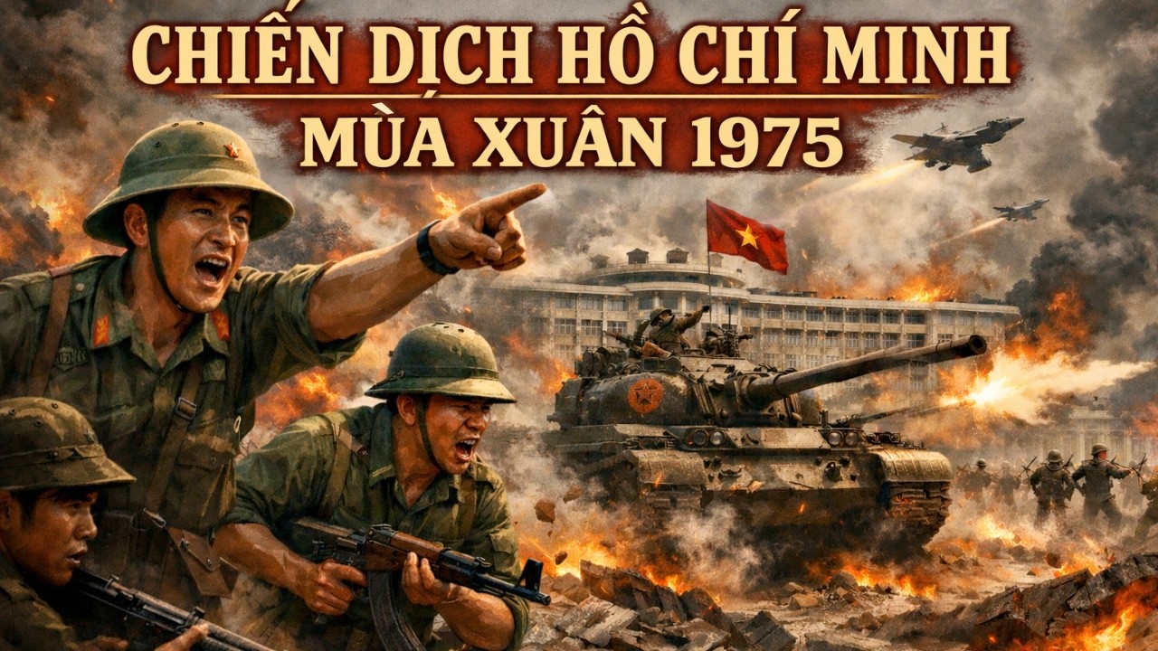 Chiến Dịch Hồ Chí Minh – Mùa Xuân 1975: 5 Ngày Làm Nên Lịch Sử | Sử Việt Radio