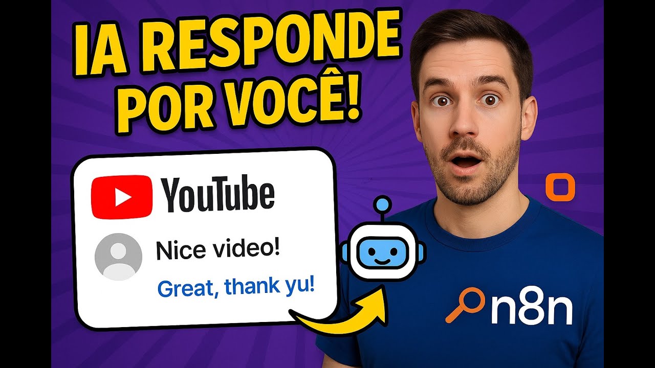 Parte 03 - Responda Comentários do YouTube com IA e N8N (Tutorial Completo de Automação)