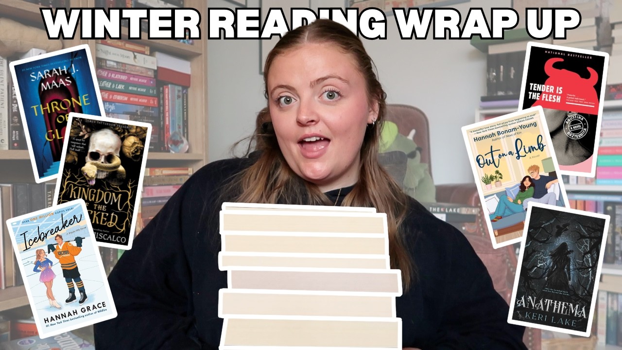 winter reading wrap up ☃️⛸️ the 15+ books I read this winter