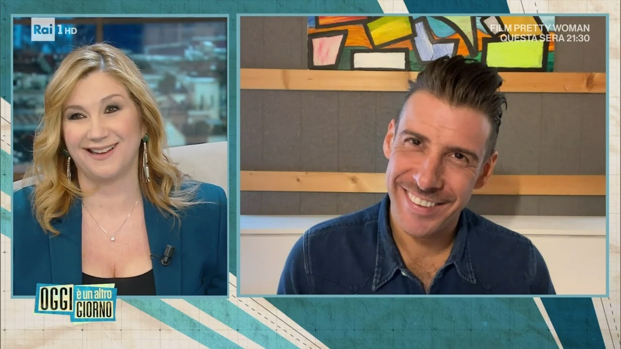 Francesco Gabbani torna in prima serata su Rai Uno - Oggi è un altro giorno 12/04/2023