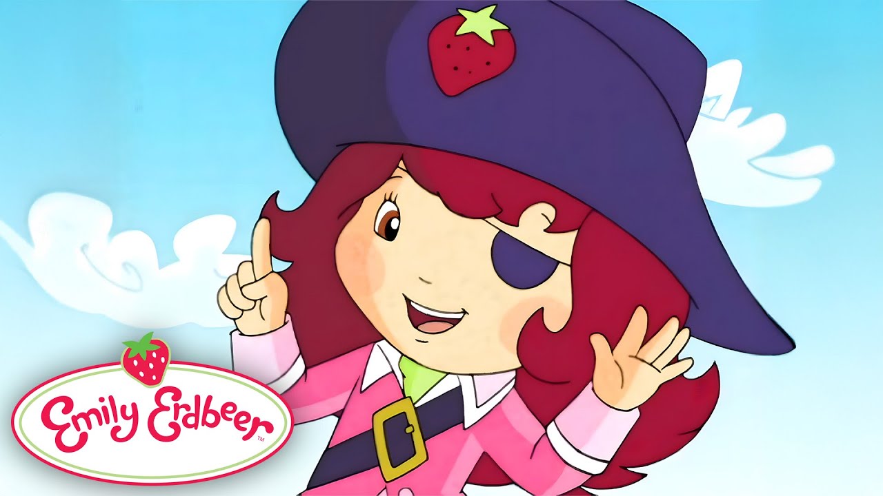 Emily Erdbeer 🍓 Kapitänin Emily, die Piratin! 🍓 Karikatur für Kinder