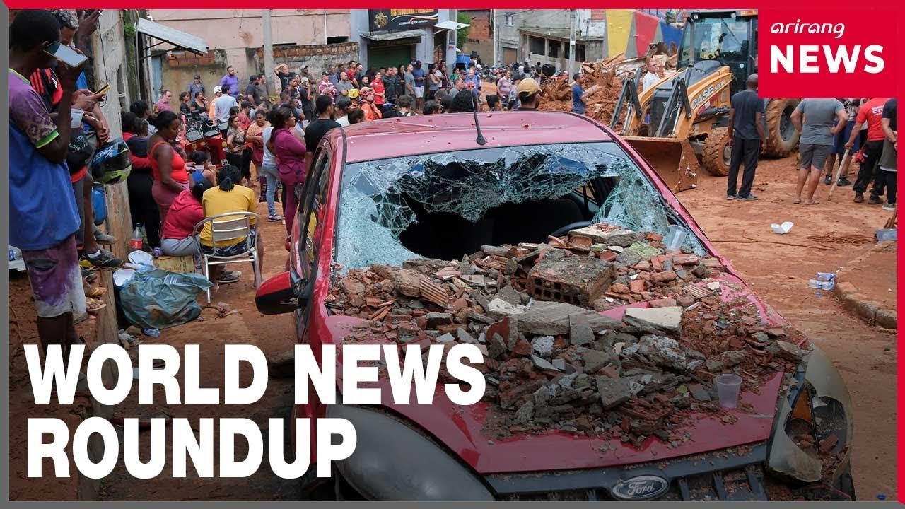 Brazil floods, Guthrie reward, Mexico World Cup, Louvre resignation