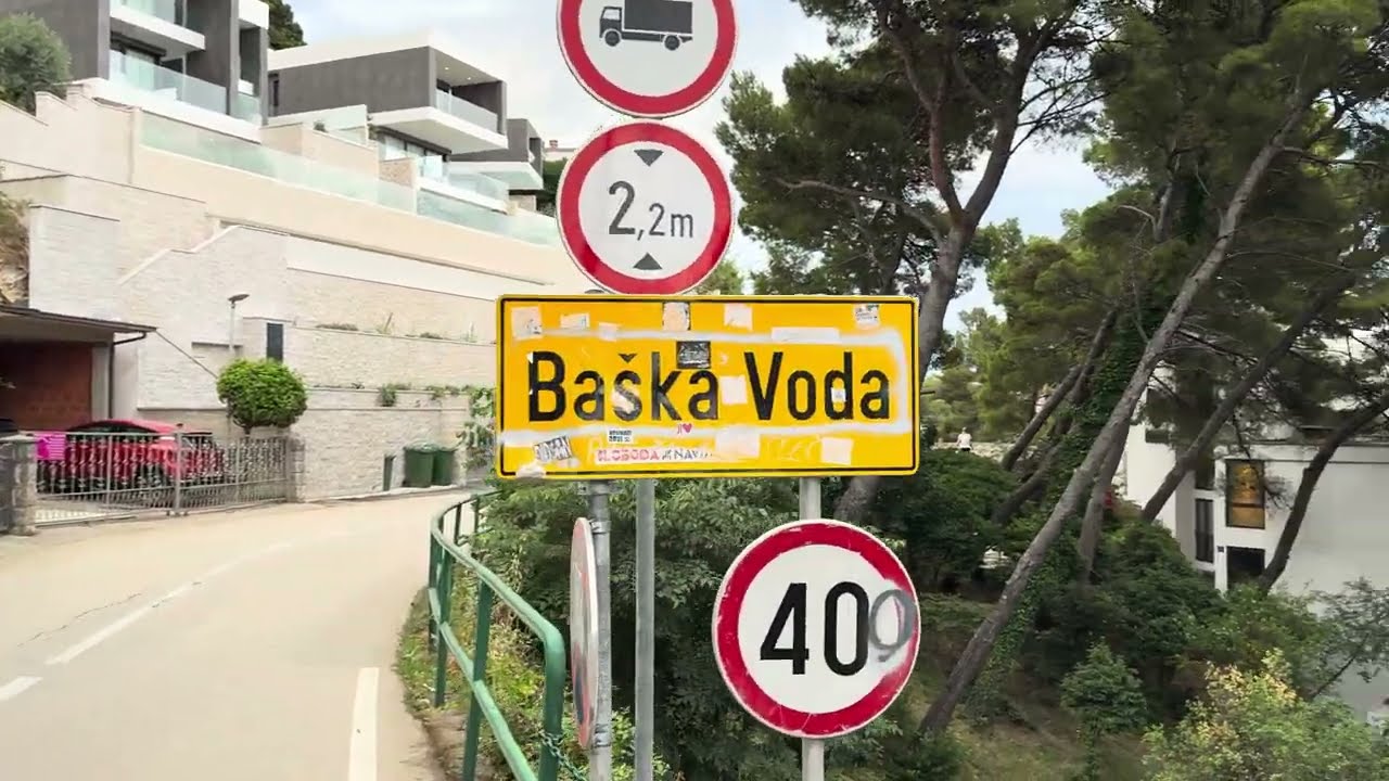 Brela to Baška Voda - promenade