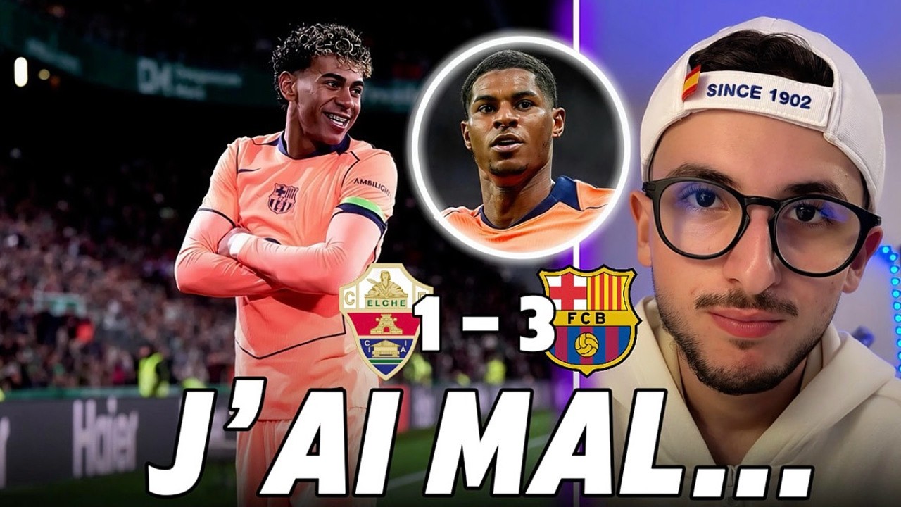 Lamine me fait mal… (Elche 1-3 Barcelone)