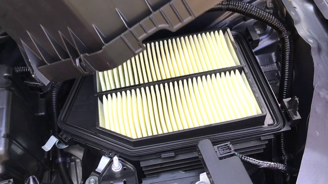 2013-2017 Honda Accord Engine Air Filter Replacement DIY EASY