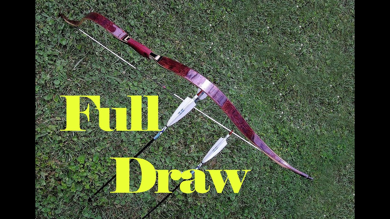 Ming Bow By: AF Archery-Full Draw