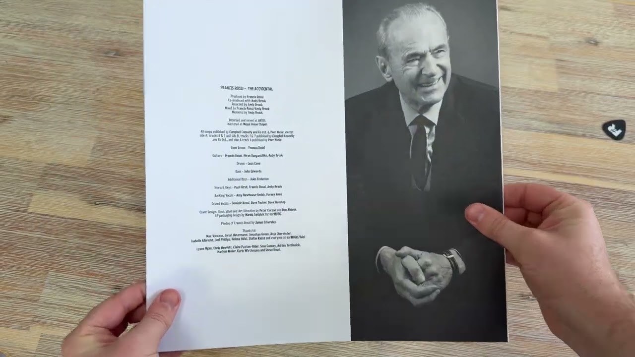 Francis Rossi | The Accidental | Unboxing