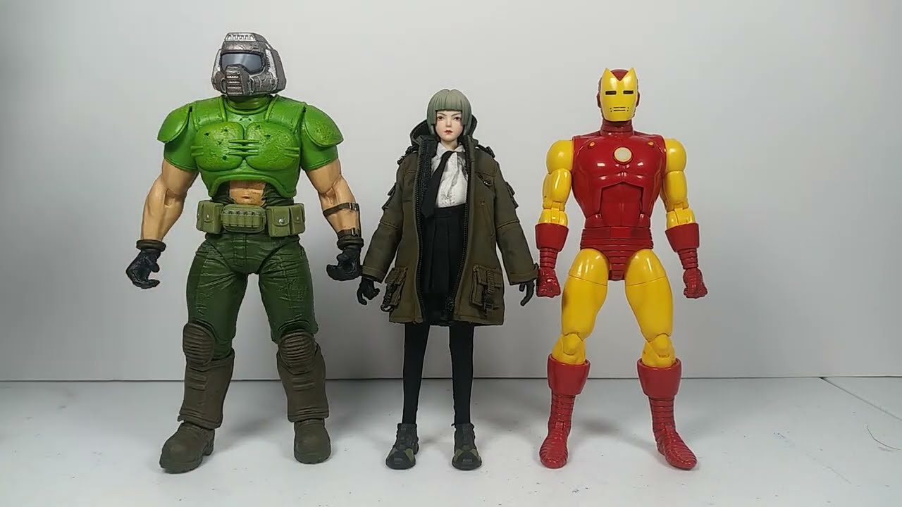 Joytoy Frontline Chaos Rin Sniper 1/12 Cloth Action Figure Review