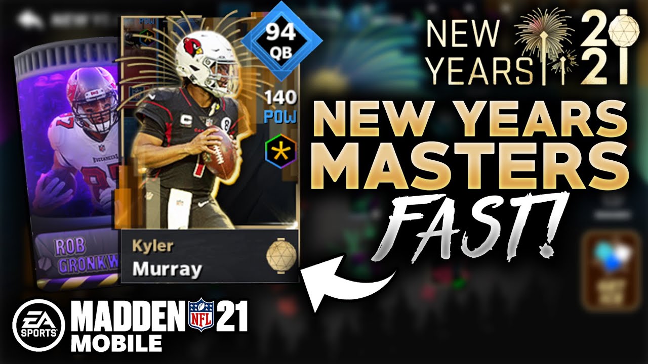 HOW TO GET NEW YEARS MASTERS! - Madden Mobile 21