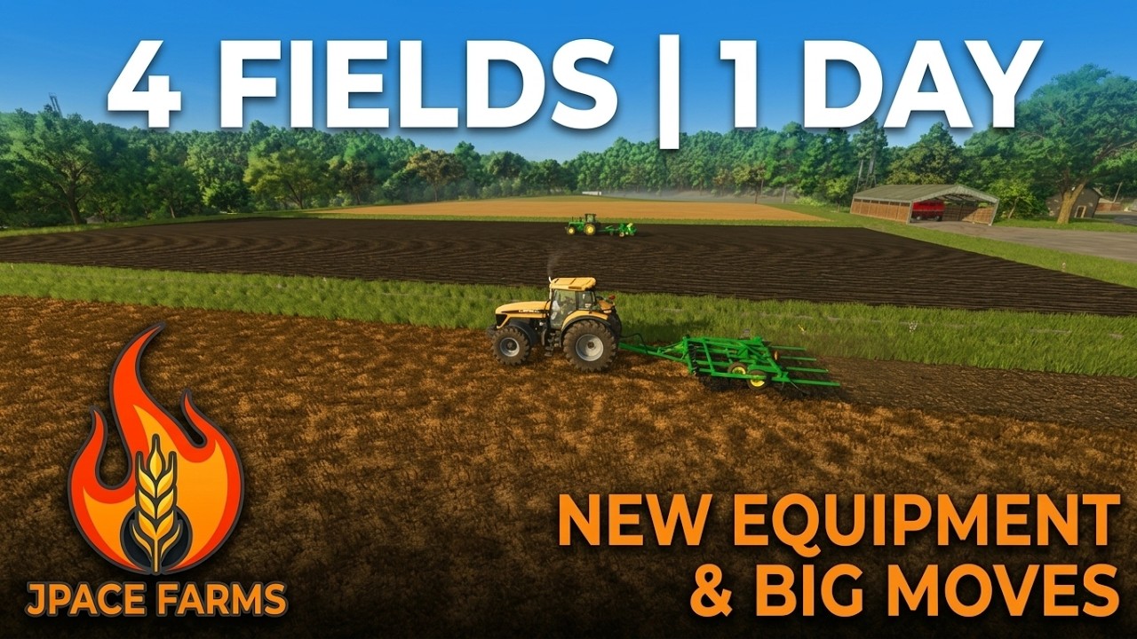 SCALING UP THE OPERATION | New Tractor, Plow & Massive Cultivation (FS25)