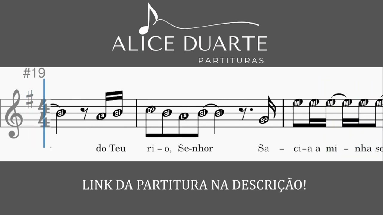 Águas Purificadoras (Diante do Trono) | Sax Alto | Partitura Facilitada + Playback
