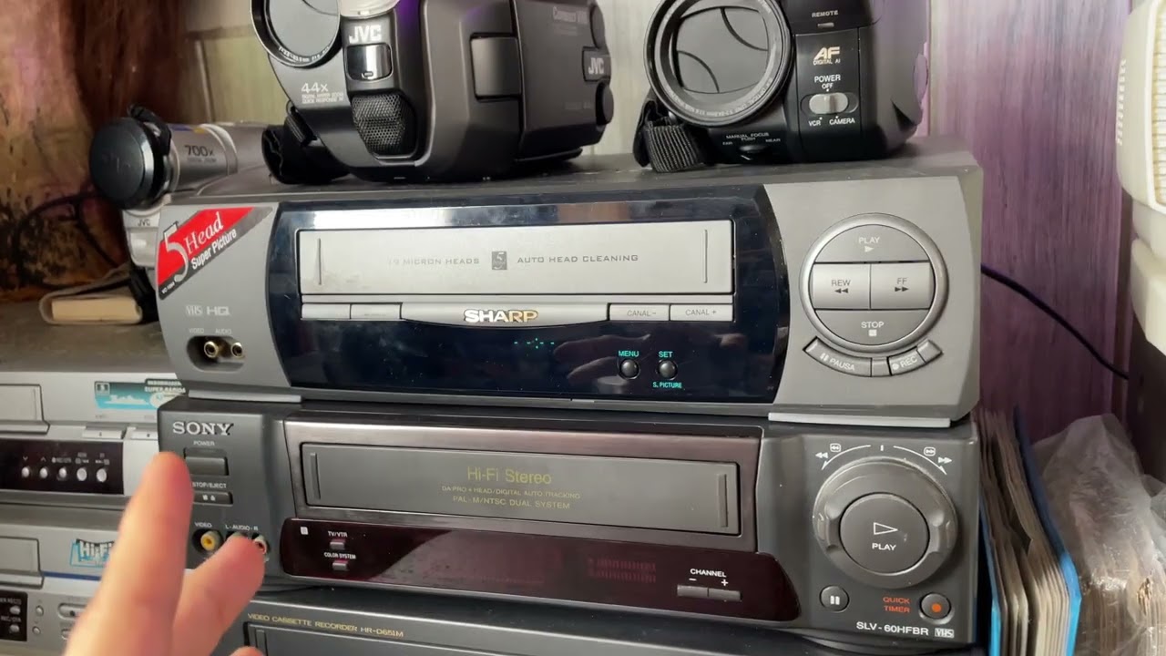 TODOS OS MEUS VIDEOCASSETES (ALGUNS NÃO FUNCIONAM MAIS)!
