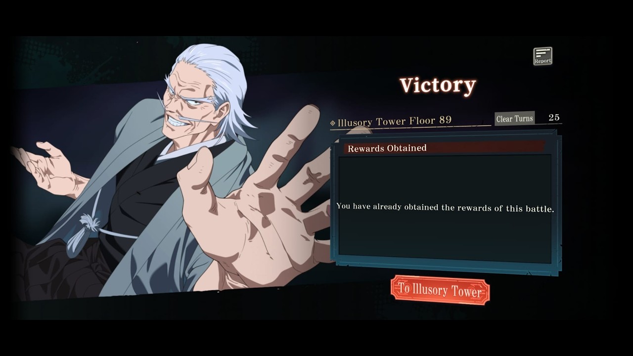 Illusory Tower Floor 89 - Naobito & Miguel - 25 Turn Clear - JJK Phantom Parade
