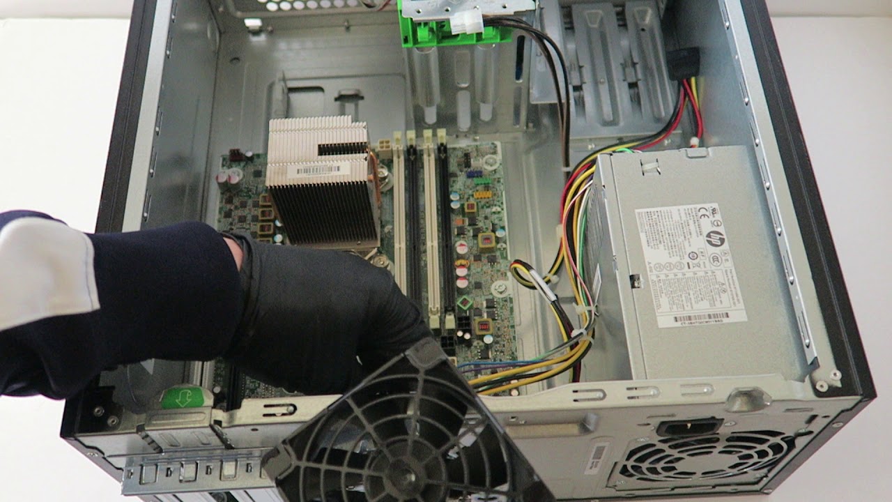 How to Disassembly HP Compaq 6200 Pro