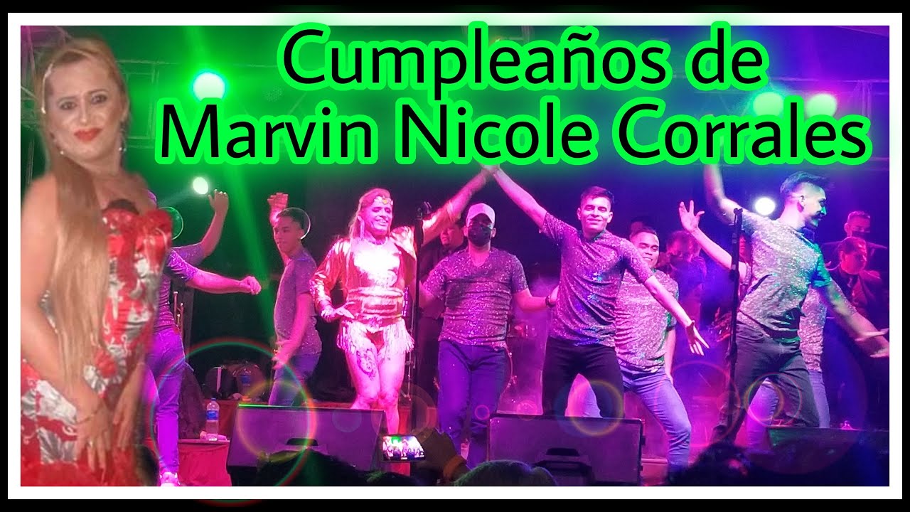 Cumpleaños de Marvin Nicole Corrales en Santa Rosa de Lima  //    CHUTEVISION