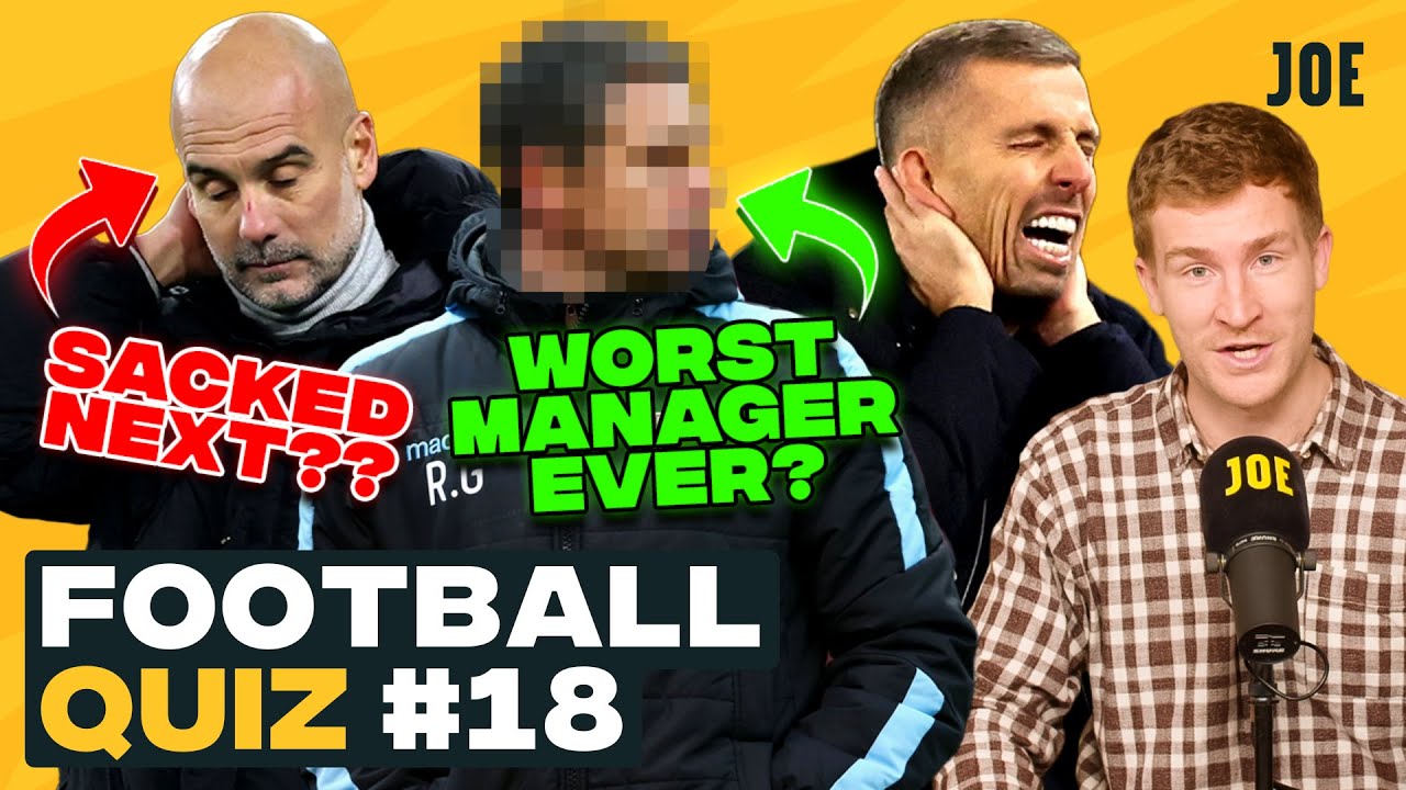 Premier League Managers Trivia EXTREME Edition! | FootballJOE Quiz 18