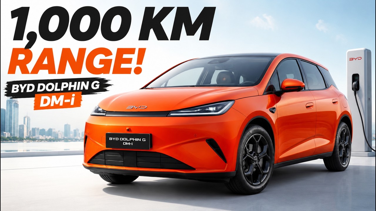 Новый гибридный хетчбэк от BYD с запасом хода 1000 км