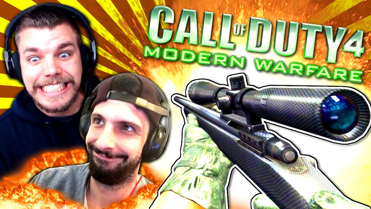 SkyRRoZ VS Sackzi - 1V1 au SNIPER R700 SUR COD4 !!