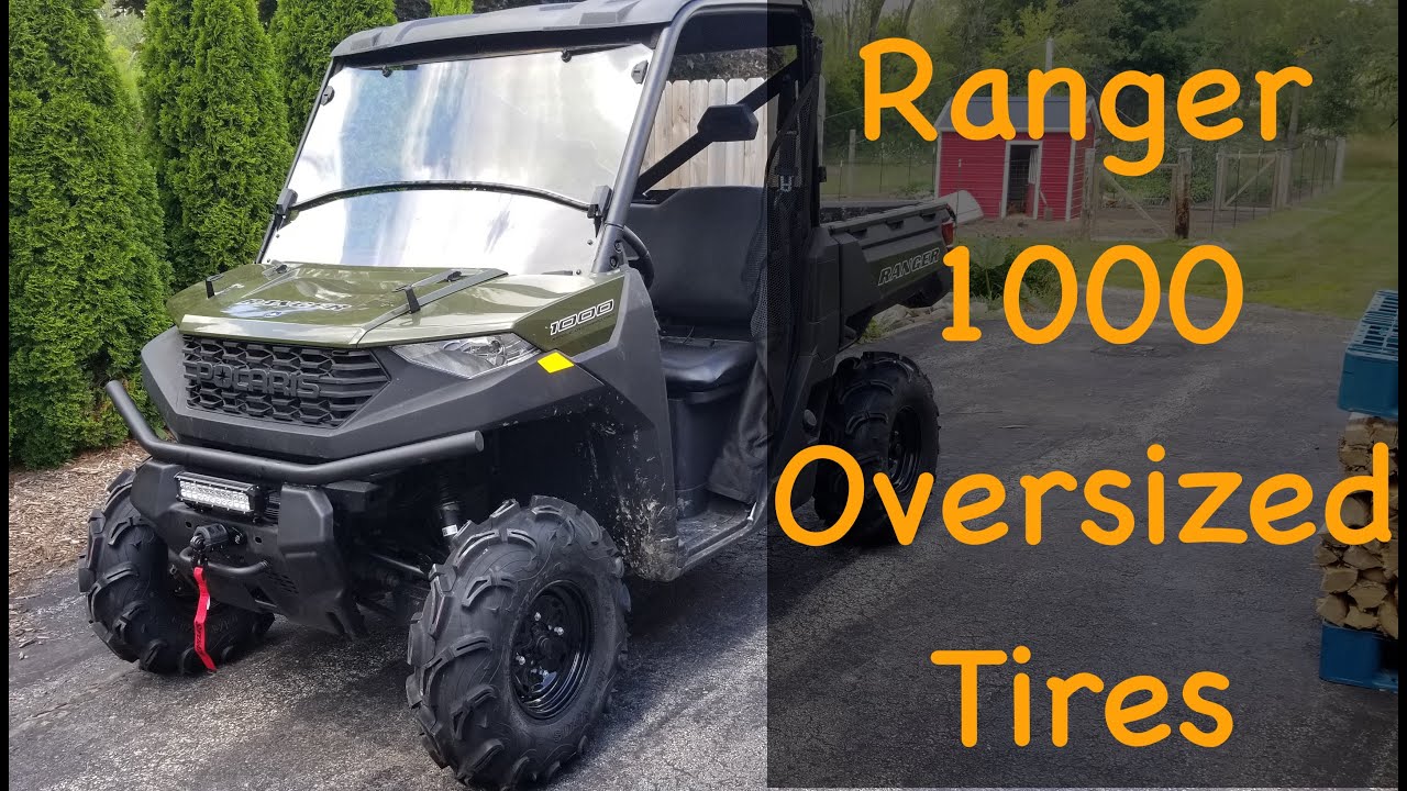 Polaris Ranger 1000 Oversized big 28 tires