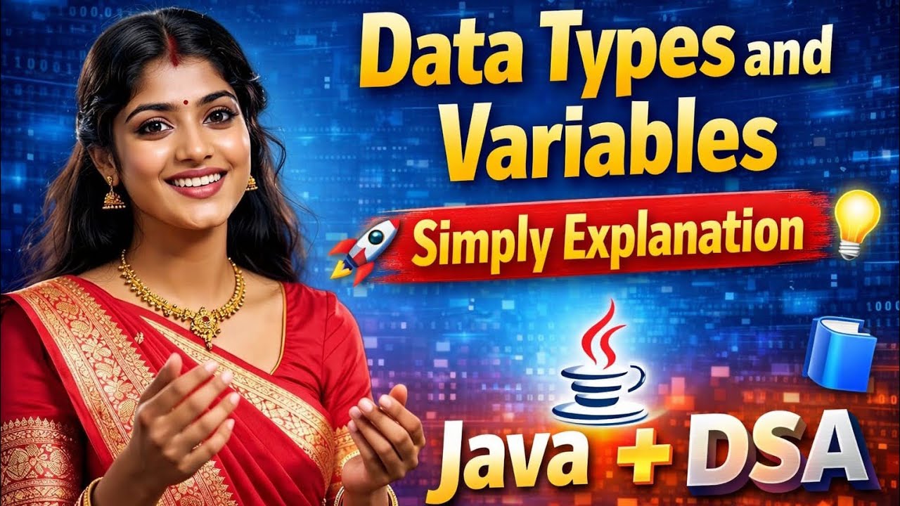 Java Basics in 15 Minutes 🚀 Data Types & Variables Super Easy Explanation