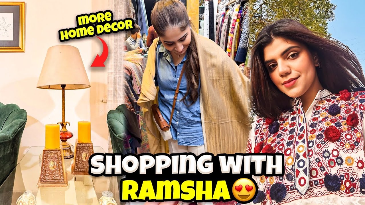 SHOPPING WITH RAMSHA AFTER SO LONG!! - Vlog