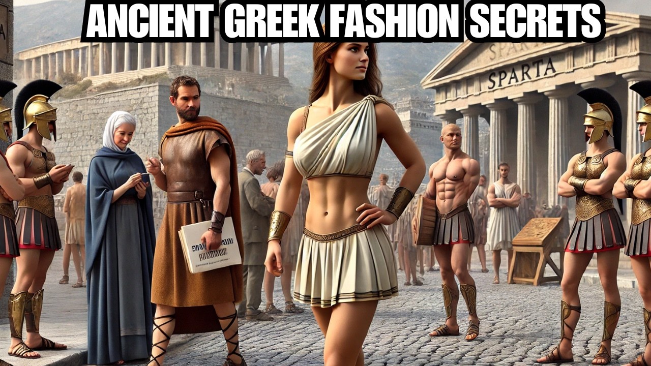 Ancient Greek Women's Clothing:The Beauty, Elegance & Secrets of Classical Fashion