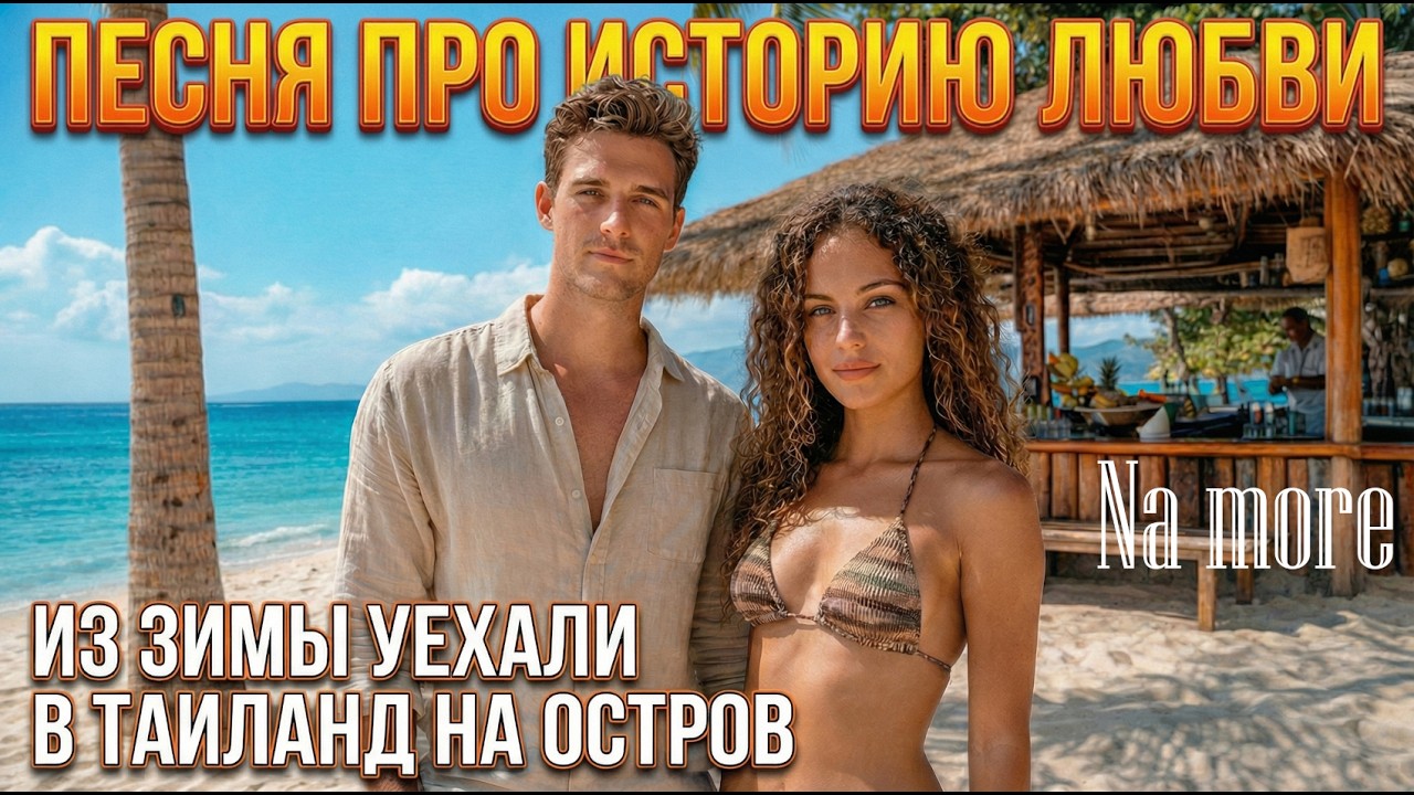 Na more. Песня про историю любви в Таиланде. Вместо снега песок.