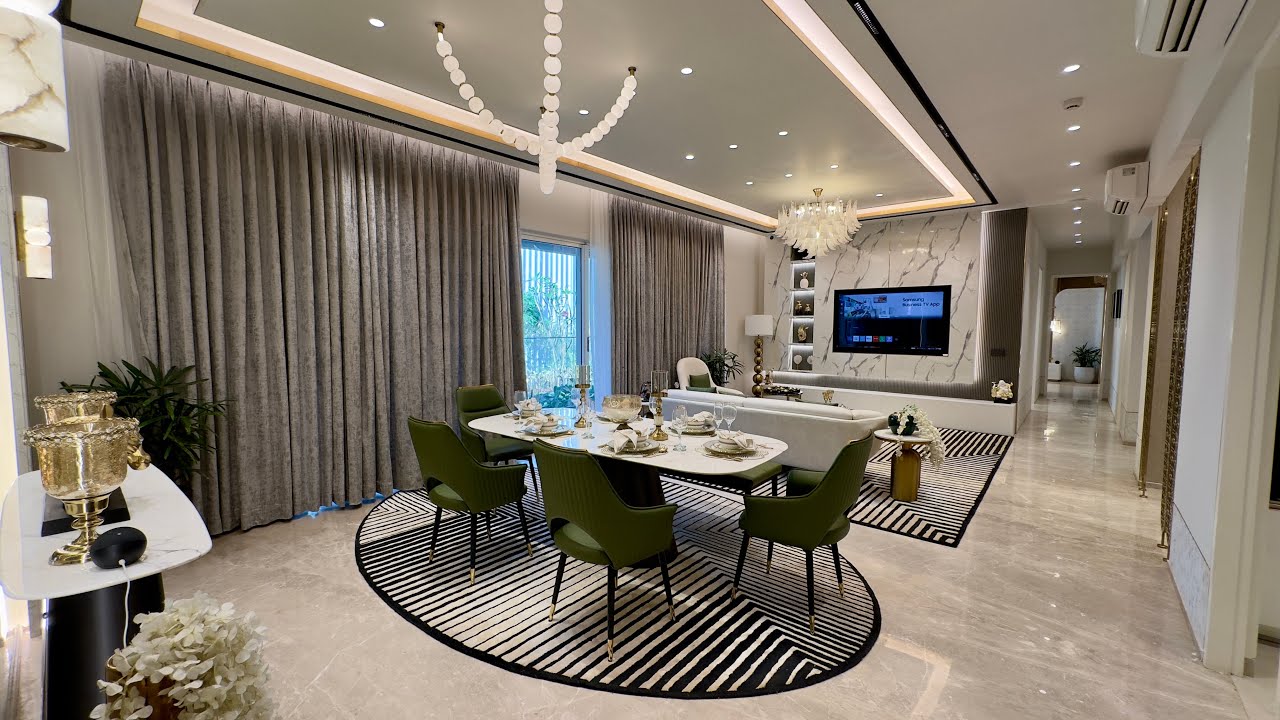 Thane’s Biggest Luxury Launch by L&T Realty | Ultra-Luxury 4 BHK Deck Home Tour | Evara Heights
