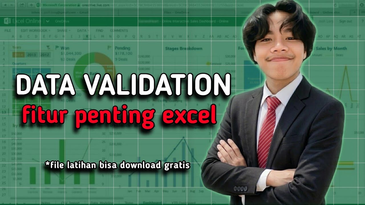 Belajar menggunakan fitur DATA VALIDATION di Microsoft Excel