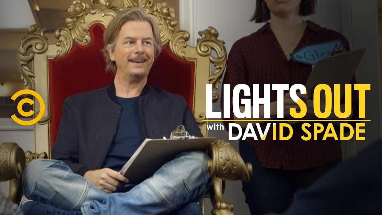 Spade&rsquo;s Staff Meeting Takes Some Sharp Turns (feat. Jon Lovitz) - Lights Out with David Spade