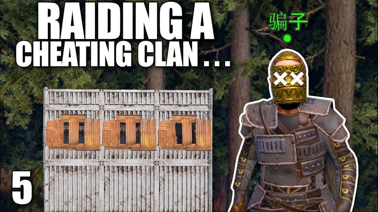 I SOLO SIEGE RAIDED A CHEATING CHINESE CLAN | Solo Rust