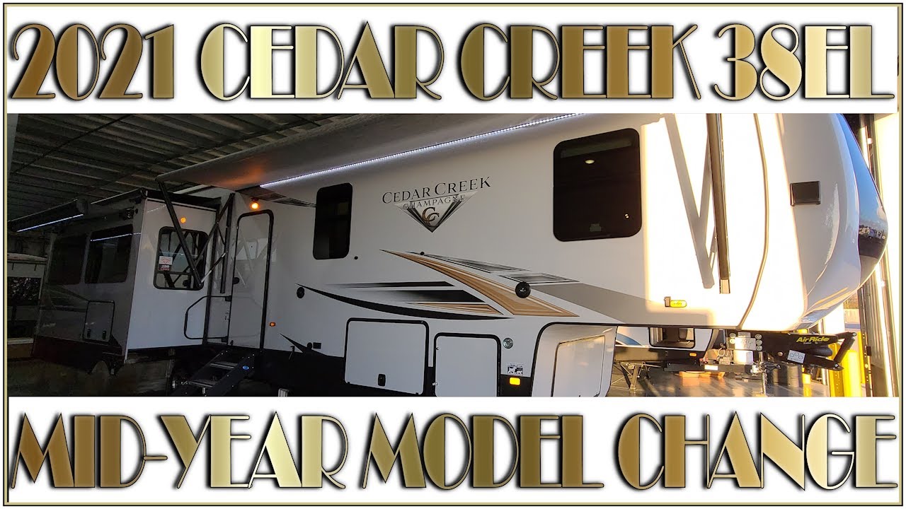 RV Tour All New 2021 Cedar Creek Champagne 38EL Luxury 5th Wheel @ Couchs RV Nation a RV Wholesalers