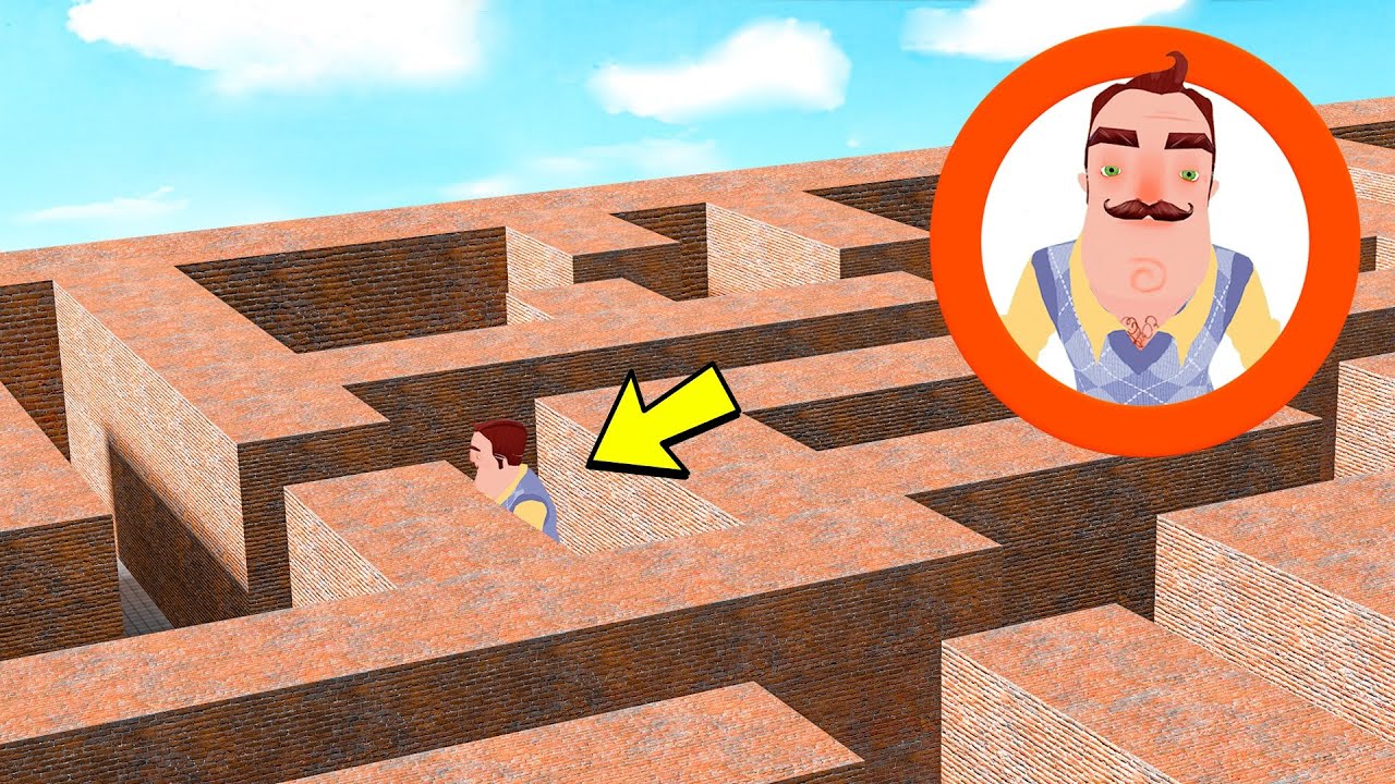 СӘЛЕМ КӨРШІДЕН ҚАШТЫҚ!! ЖАҢА РУБРИКА!! ЛАБИРИНТТЕН ҚАШЫП ШЫҒУ!! | GARRY'S MOD