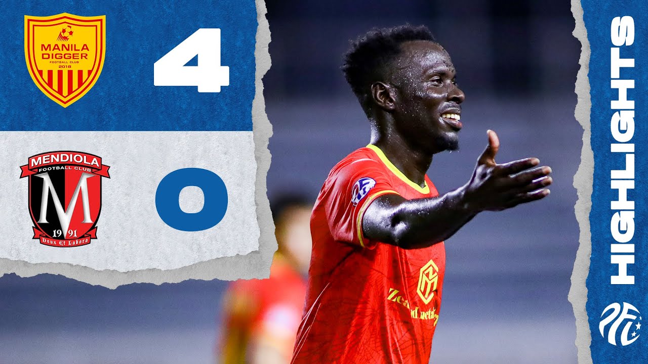 MATCH HIGHLIGHTS | PFL SEASON 2024-2025 | Manila Digger 4-0 Mendiola