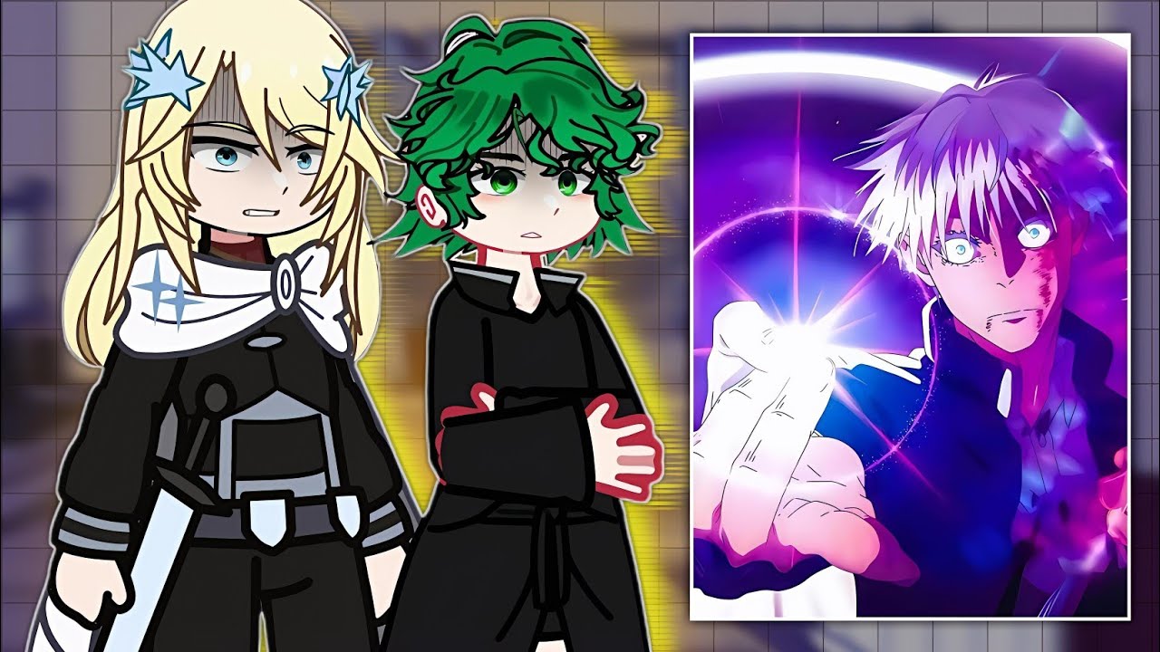 S-Class Heroes react to Gojo Satoru as new Hero - One Punch Man || Jujutsu kaisen | Gacha React
