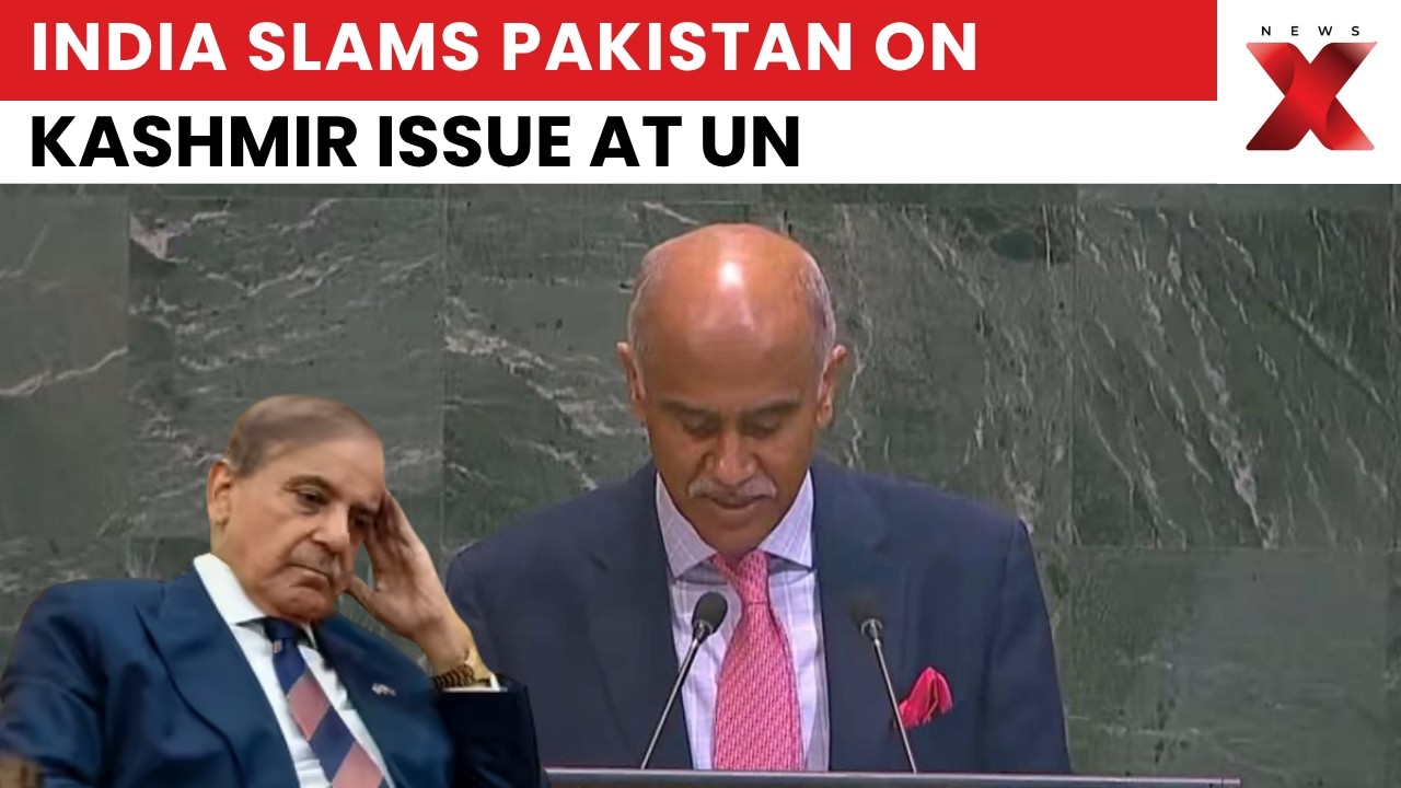 India Slams Pakistan At UN, Reaffirms Kashmir As Integral Indian Territory | NewsX