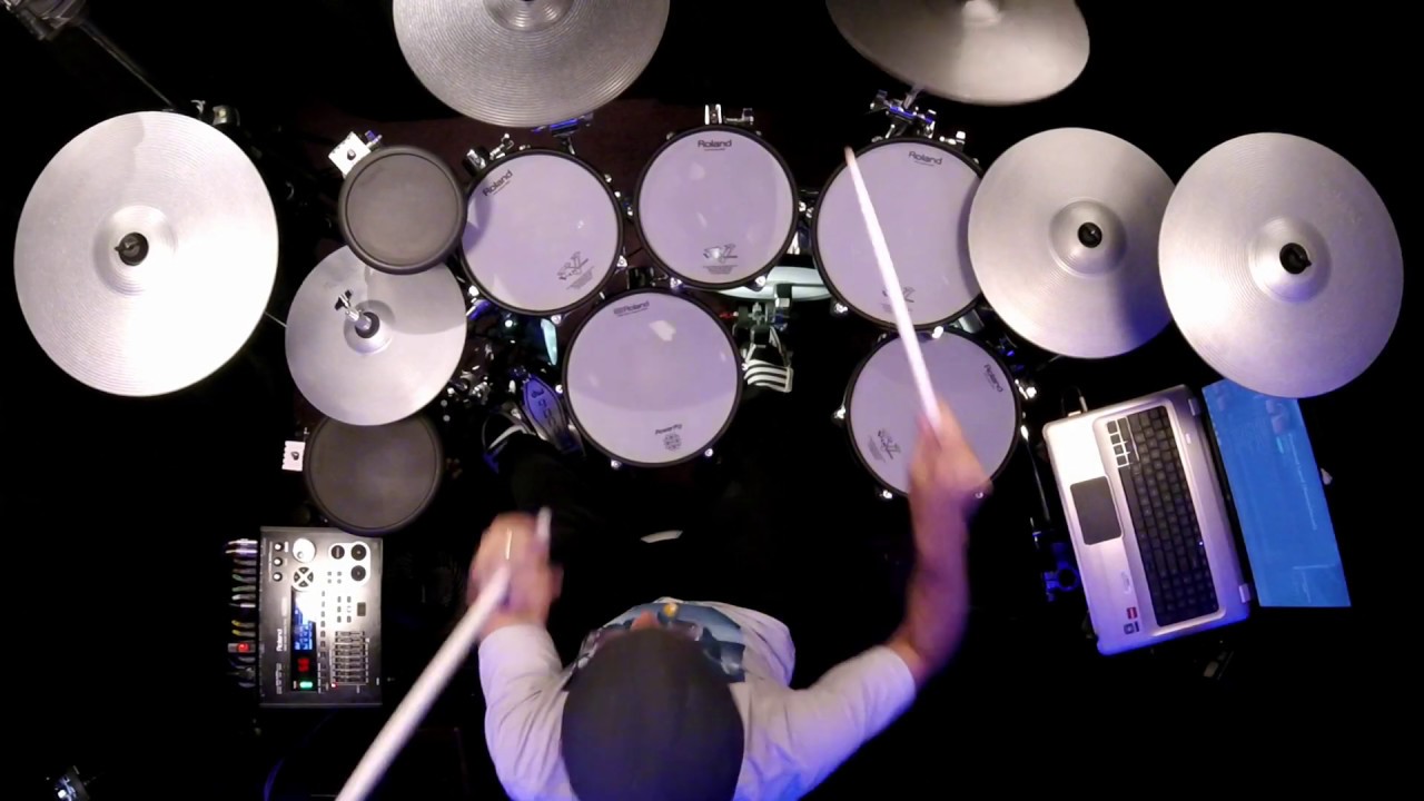 My Global Mind - Queensryche - V-Drum Cover - Drumdog69 - Drumless Track - Roland TD-30
