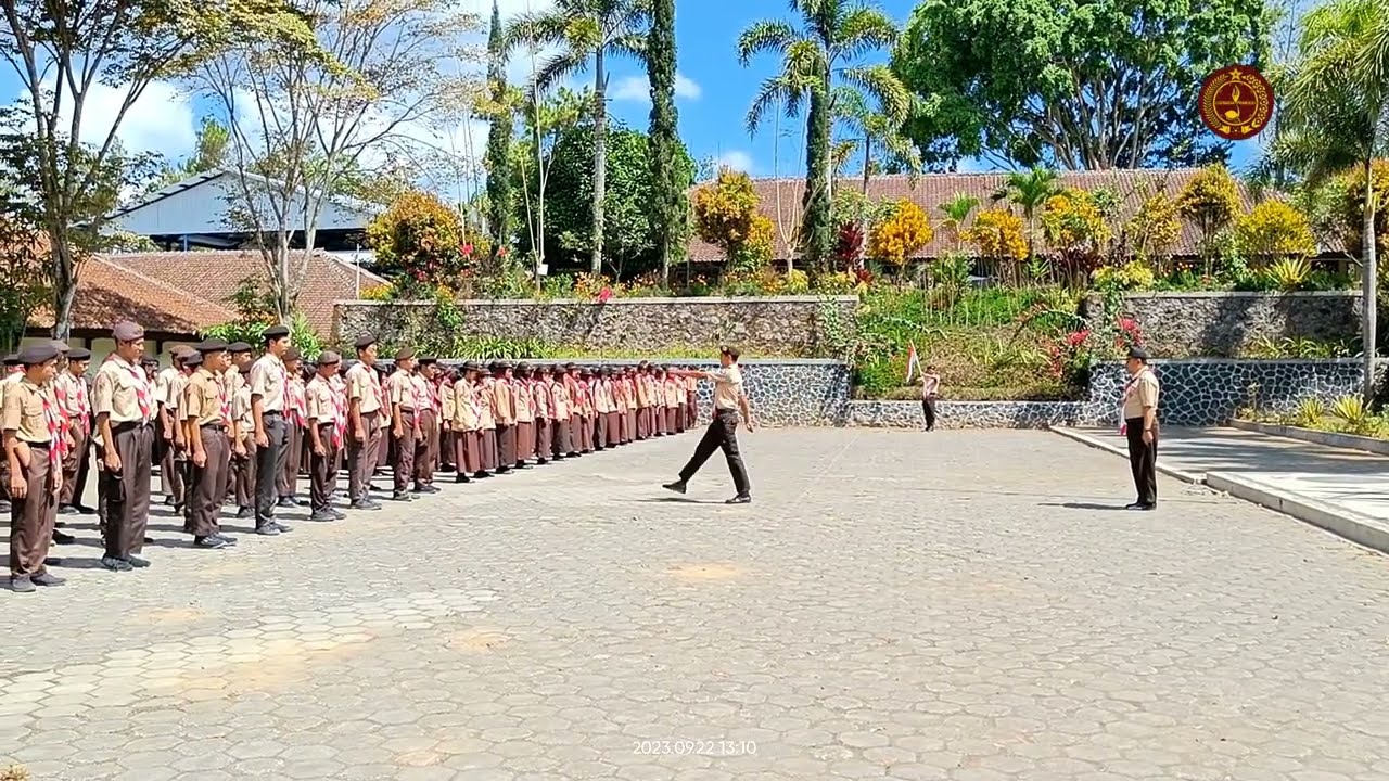Full Upacara Apel Pembukaan latihan Pramuka Penegak | Inspirasi Pembina dan Dewan Ambalan
