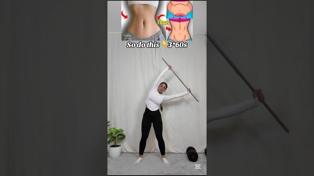 ⏳🔥Burn Belly & Side Fat Fast: Move for a Slim Waist!”🔥