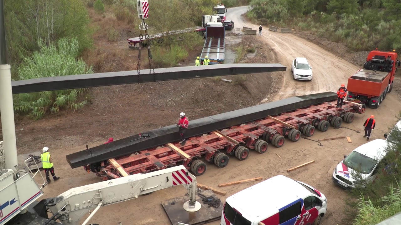 Transport of Stator from Ascó to Vandellos Nuclear Power Plants (Spain)