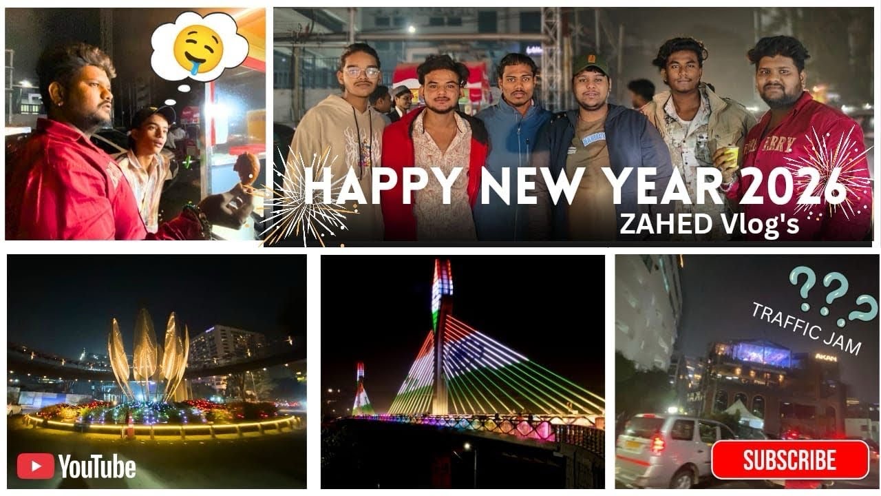 New Year 2026 Celebration At Cable Bridge 🥂✌️🥃