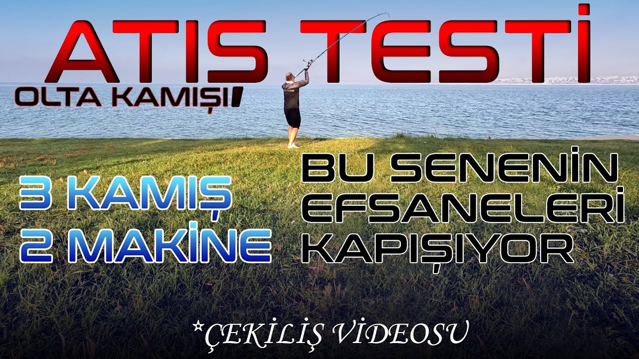 Olta Kamışı Atış Testi / Saiko A14 - Daiwa Seahunter - Daiwa Powermesh / Çekiliş Videosu