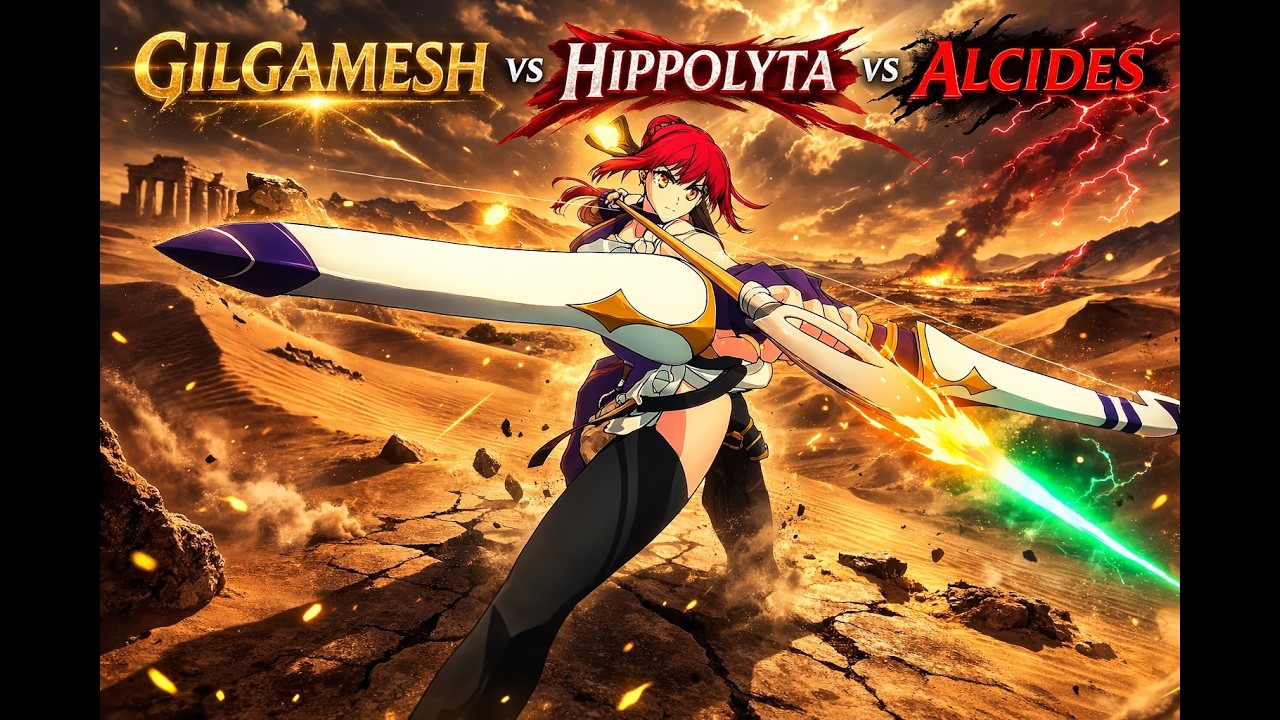 Gilgamesh vs Hippolyta vs Alcides[AMV]