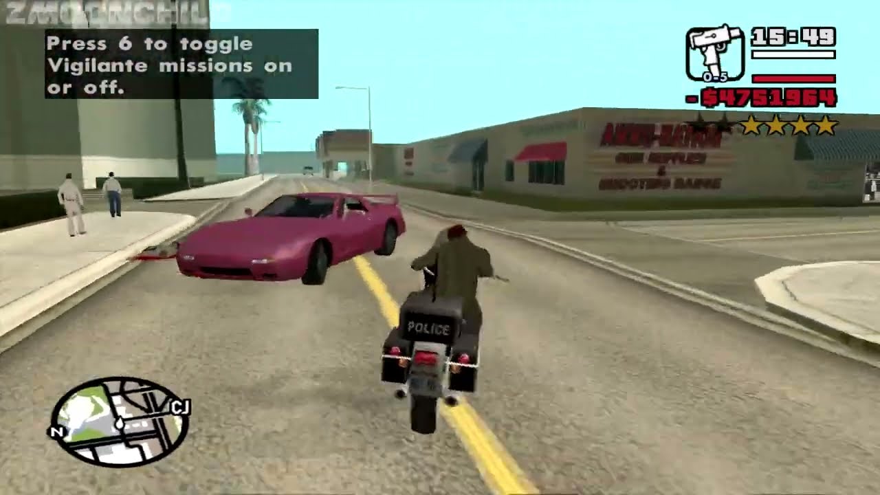 Starter Save part 59 - Chain Game Emmet - GTA San Andreas