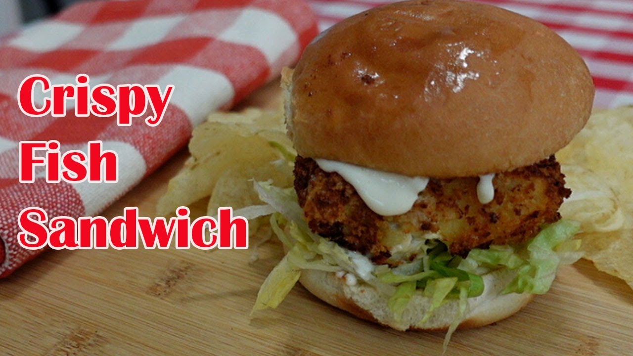 Air fryer Cod Fish Recipe - Crispy Fish Sandwich - Cosori Air Fryer