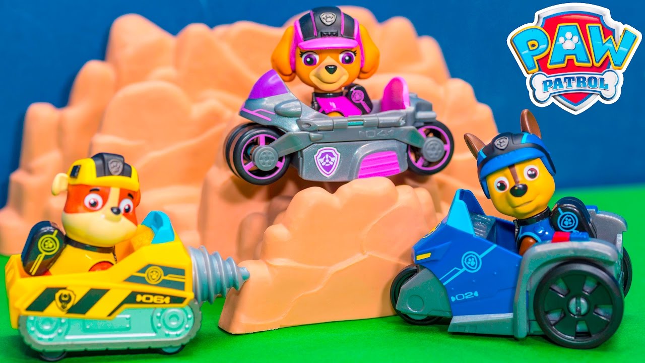 Paw Patrol Mission Vehicles for Skye and Rubblec and Chase Toy Unboxing