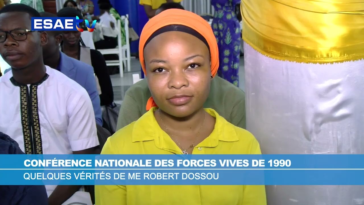 CONFÉRENCE NATIONALE DE 1990   LES VÉRITÉS DE ME ROBERT DOSSOU