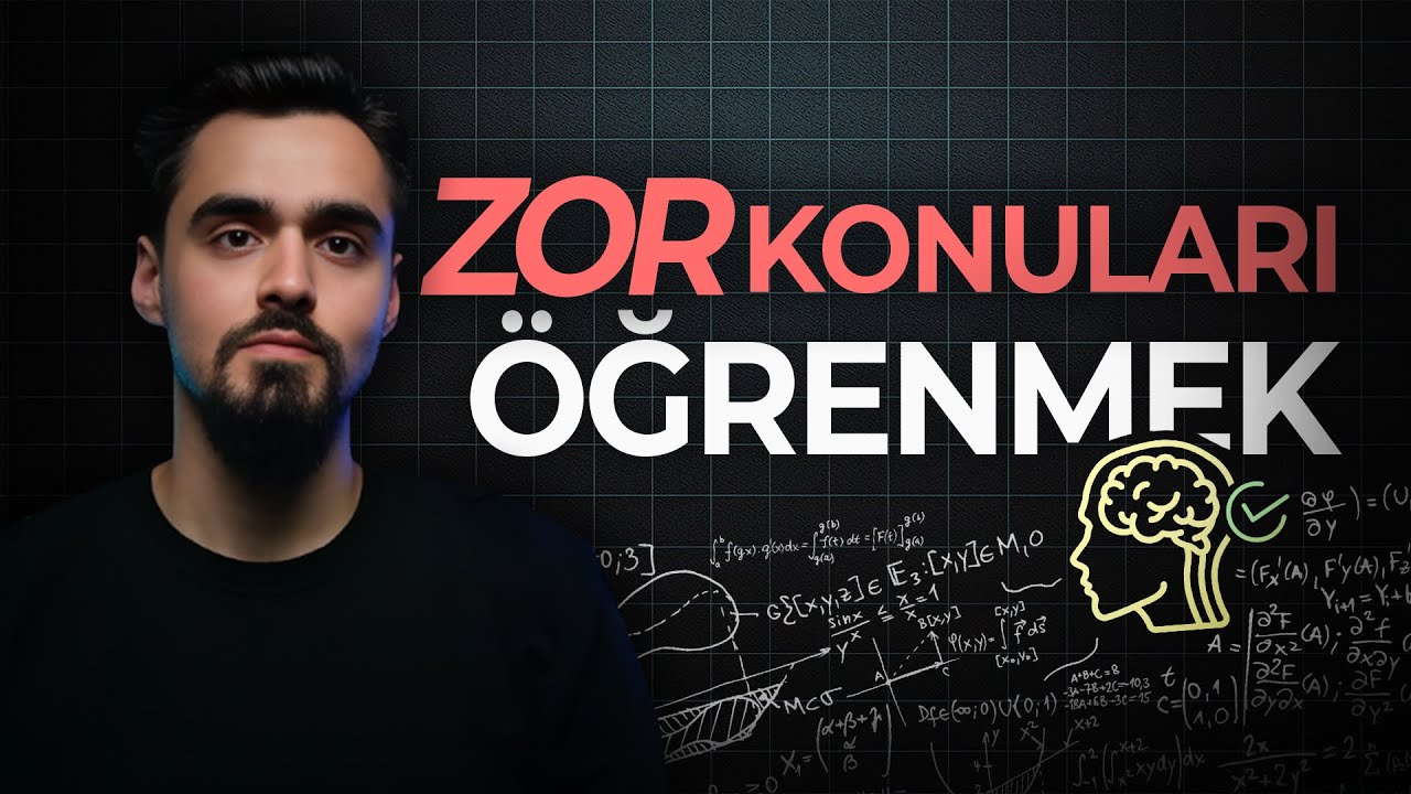ZOR Konuları HIZLI ve KALICI Şekilde Öğren