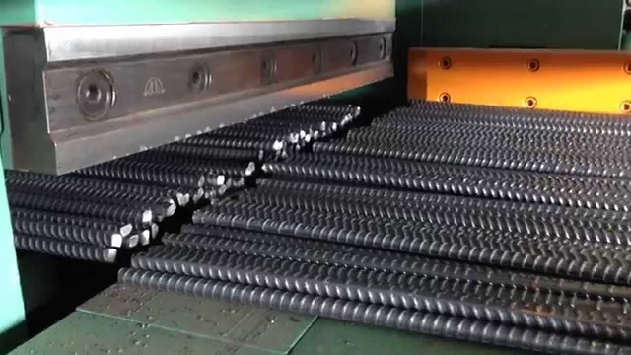 鋼筋短料裁剪 deformed bar cutting machine - Rebar cold shear equipment